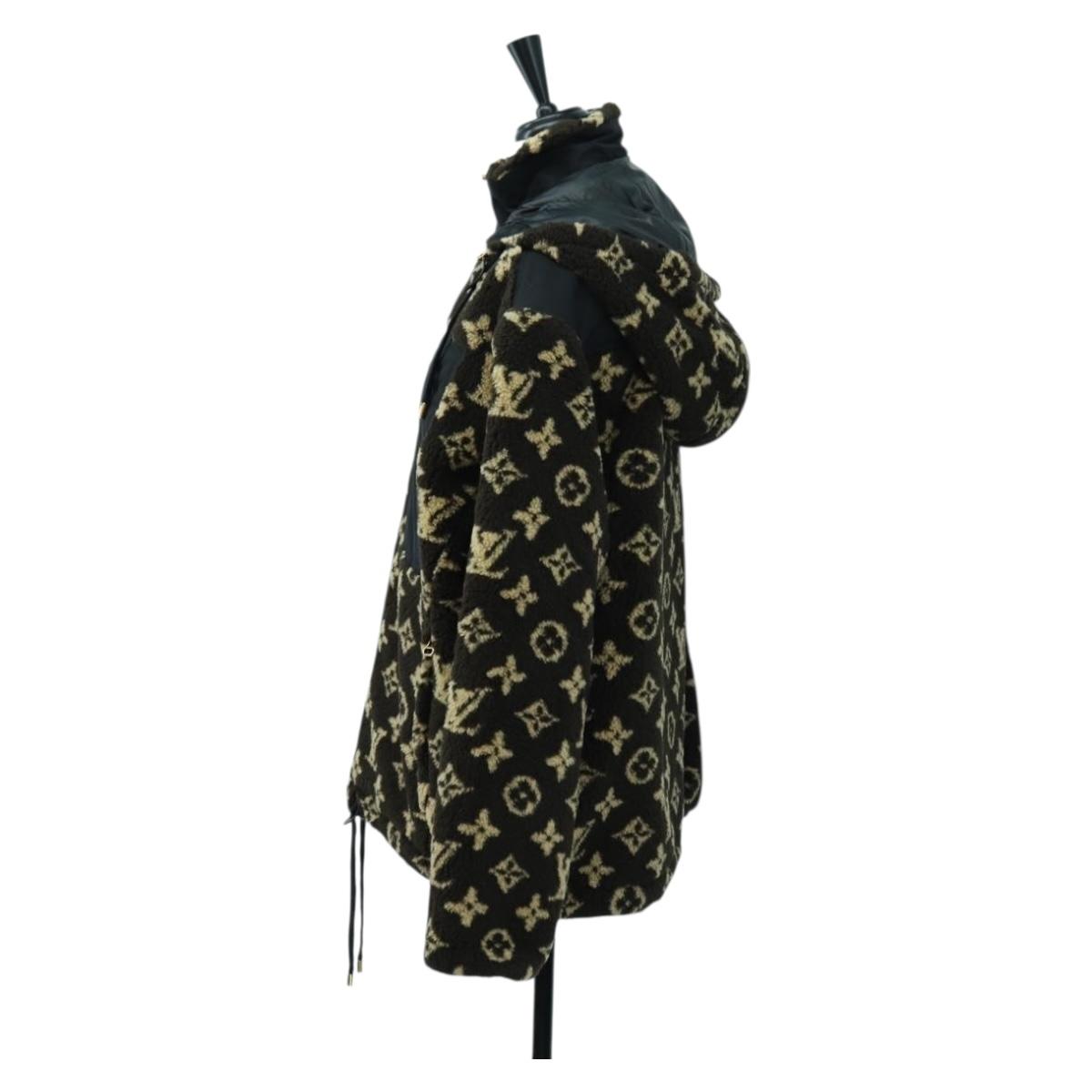 LOUIS VUITTON Monogram Bore Jacket 23SS Brown LV Auth 179166SAM