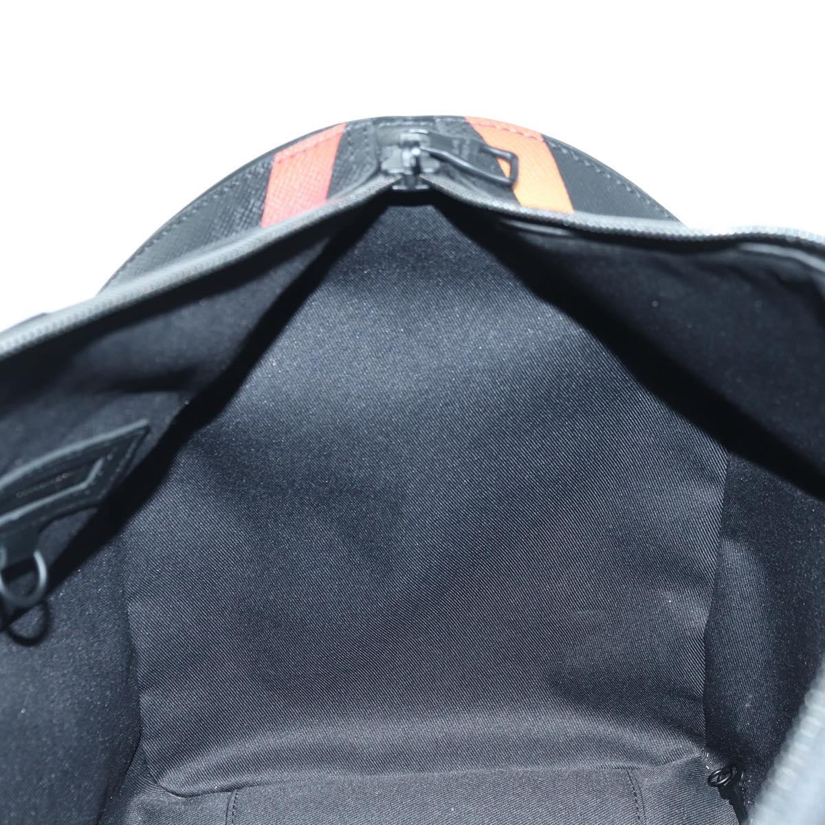 LOUIS VUITTON Taiga Rainbow Keepall Bandouliere 50 Bag Black M30345 Auth 179178V