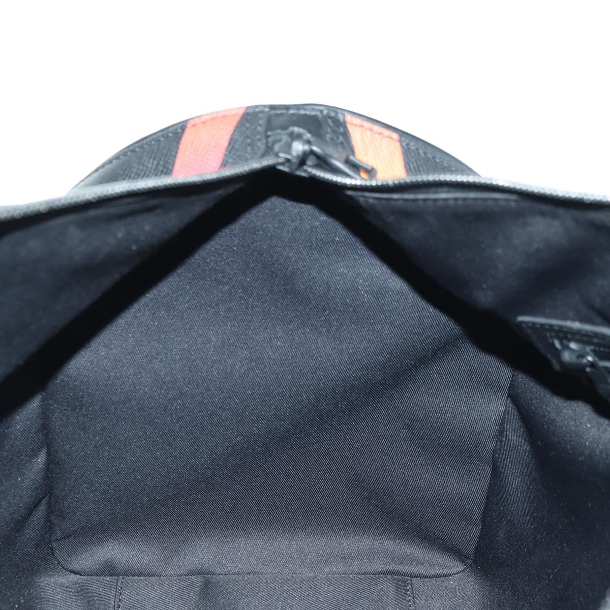 LOUIS VUITTON Taiga Rainbow Keepall Bandouliere 50 Bag Black M30345 Auth 179178V
