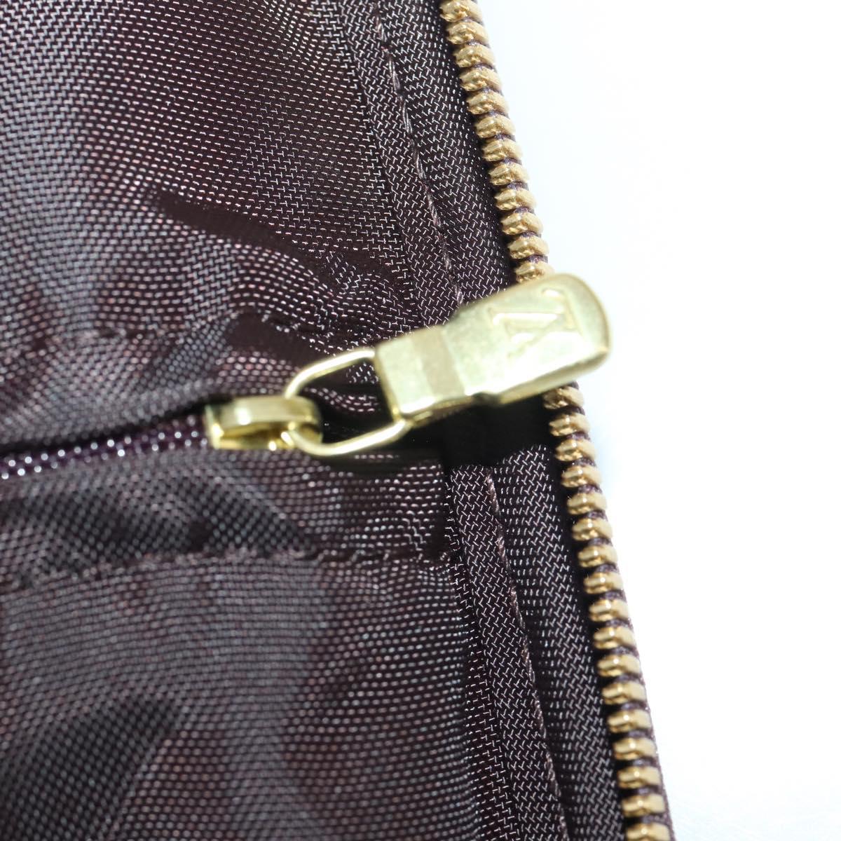 LOUIS VUITTON Monogram Vernis Pegas 45 Suitcase Amarante M91277 LV Auth 179182A
