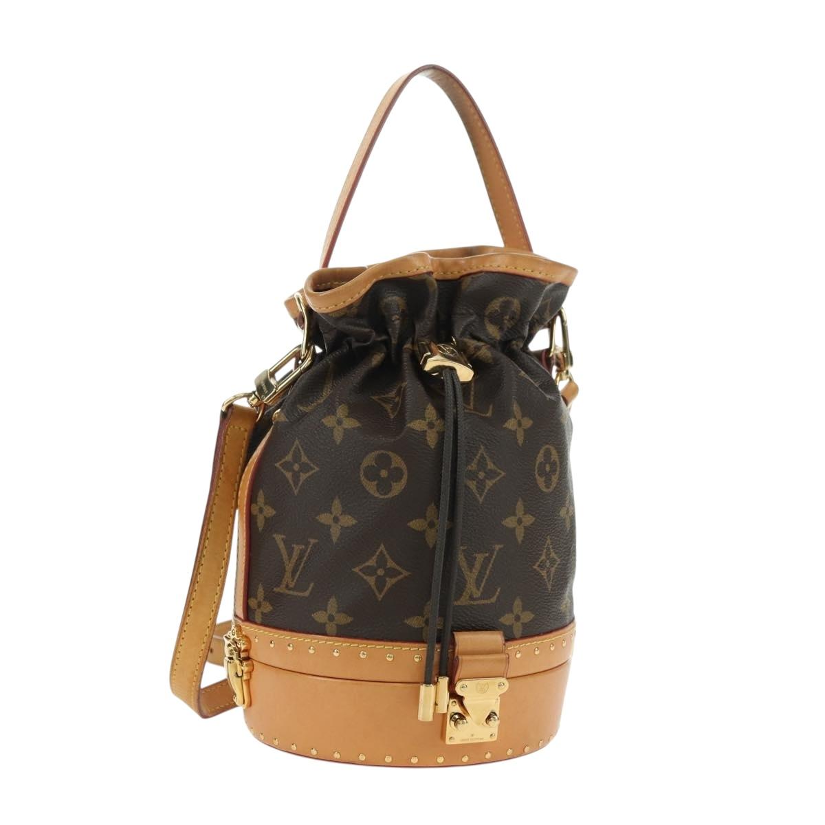 LOUIS VUITTON Monogram Petite Noé Trunk Hand Bag M43509 LV Auth 179184SV