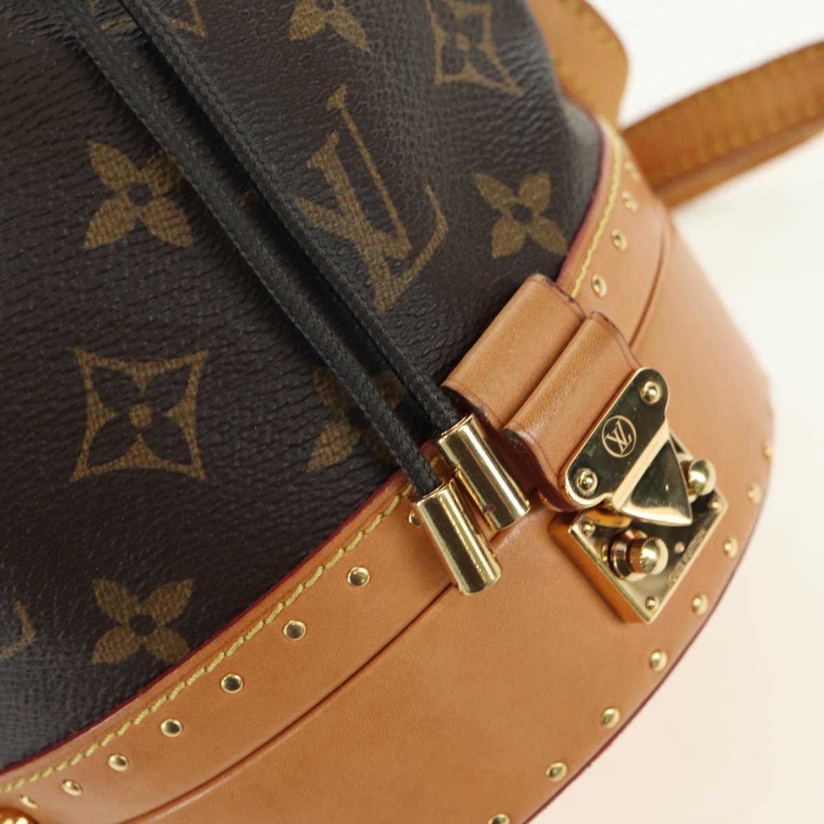 LOUIS VUITTON Monogram Petite Noé Trunk Hand Bag M43509 LV Auth 179184SV