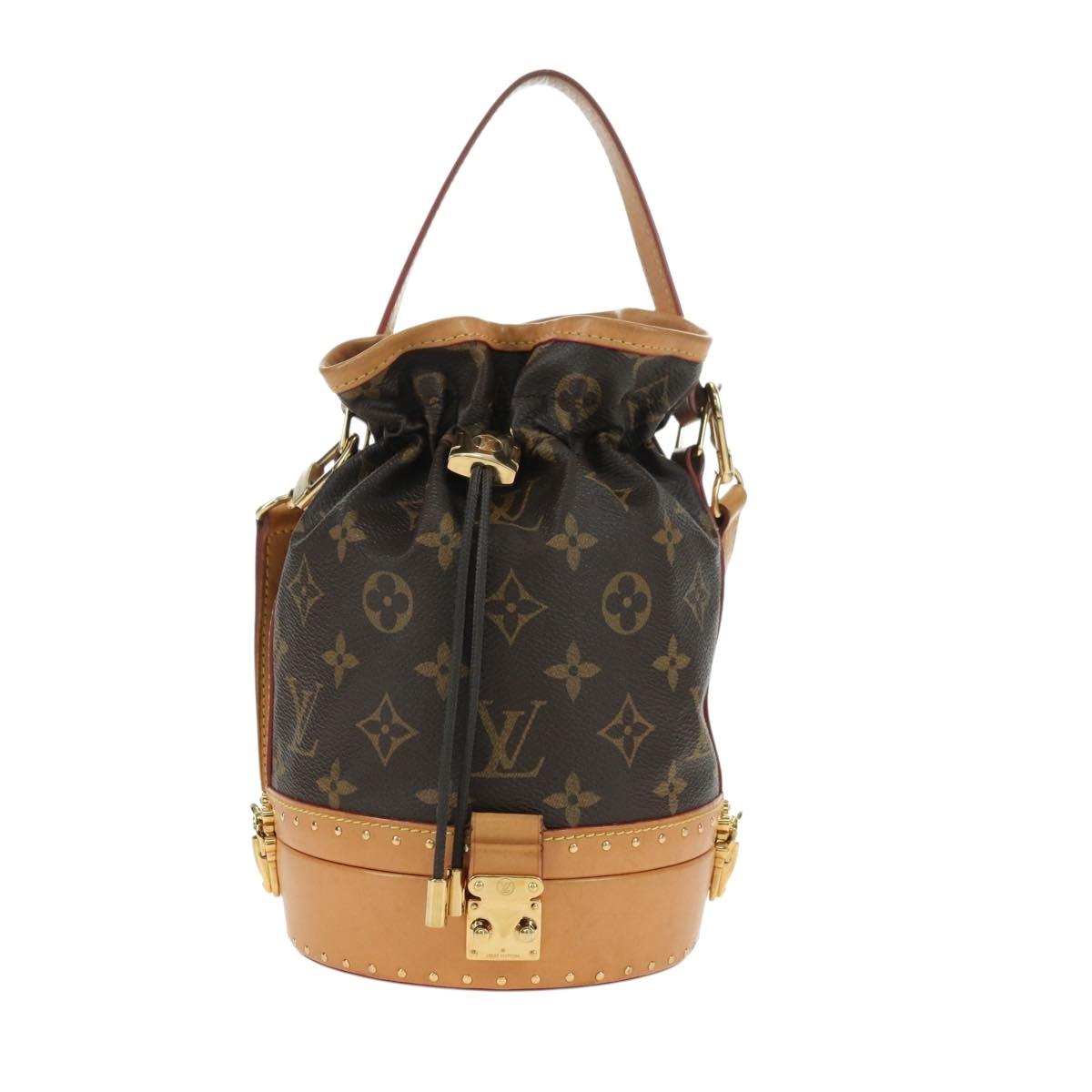 LOUIS VUITTON Monogram Petite Noé Trunk Hand Bag M43509 LV Auth 179184SV