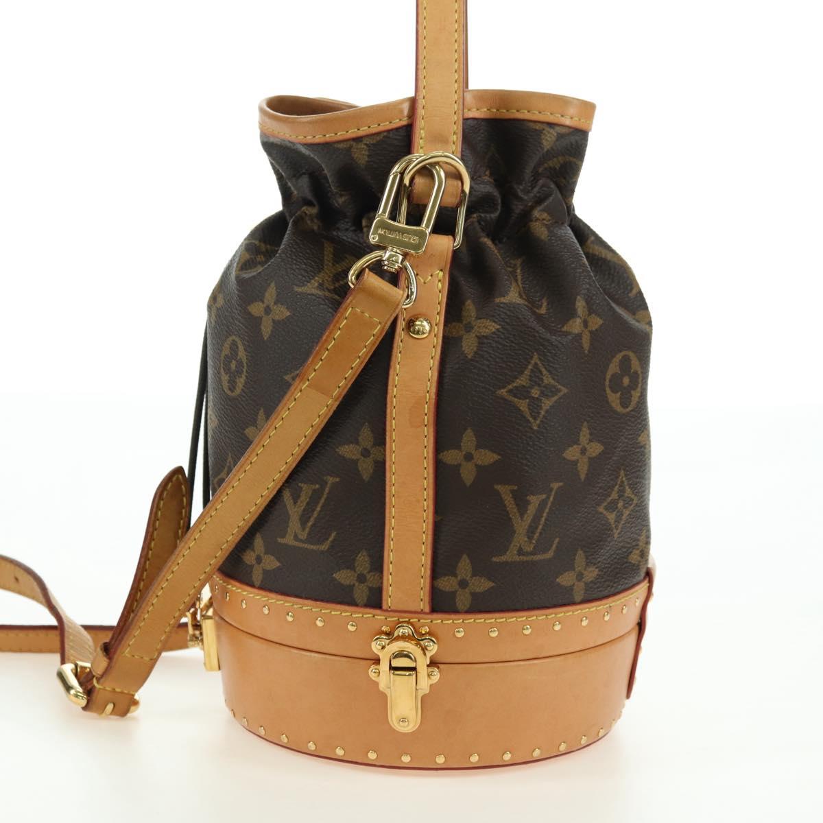 LOUIS VUITTON Monogram Petite Noé Trunk Hand Bag M43509 LV Auth 179184SV