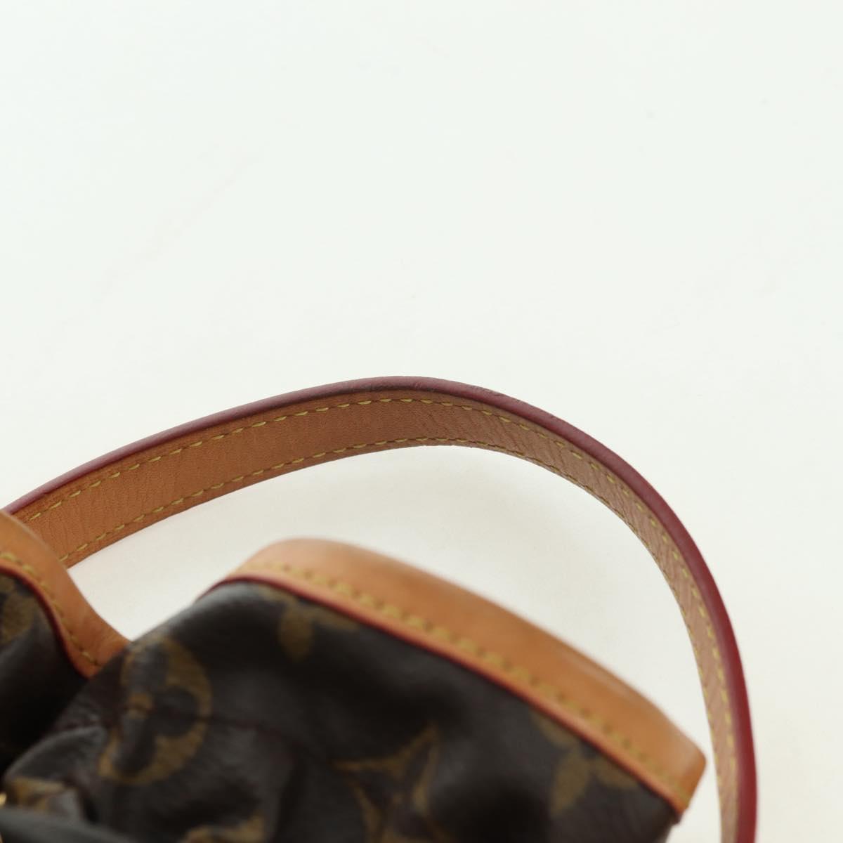 LOUIS VUITTON Monogram Petite Noé Trunk Hand Bag M43509 LV Auth 179184SV