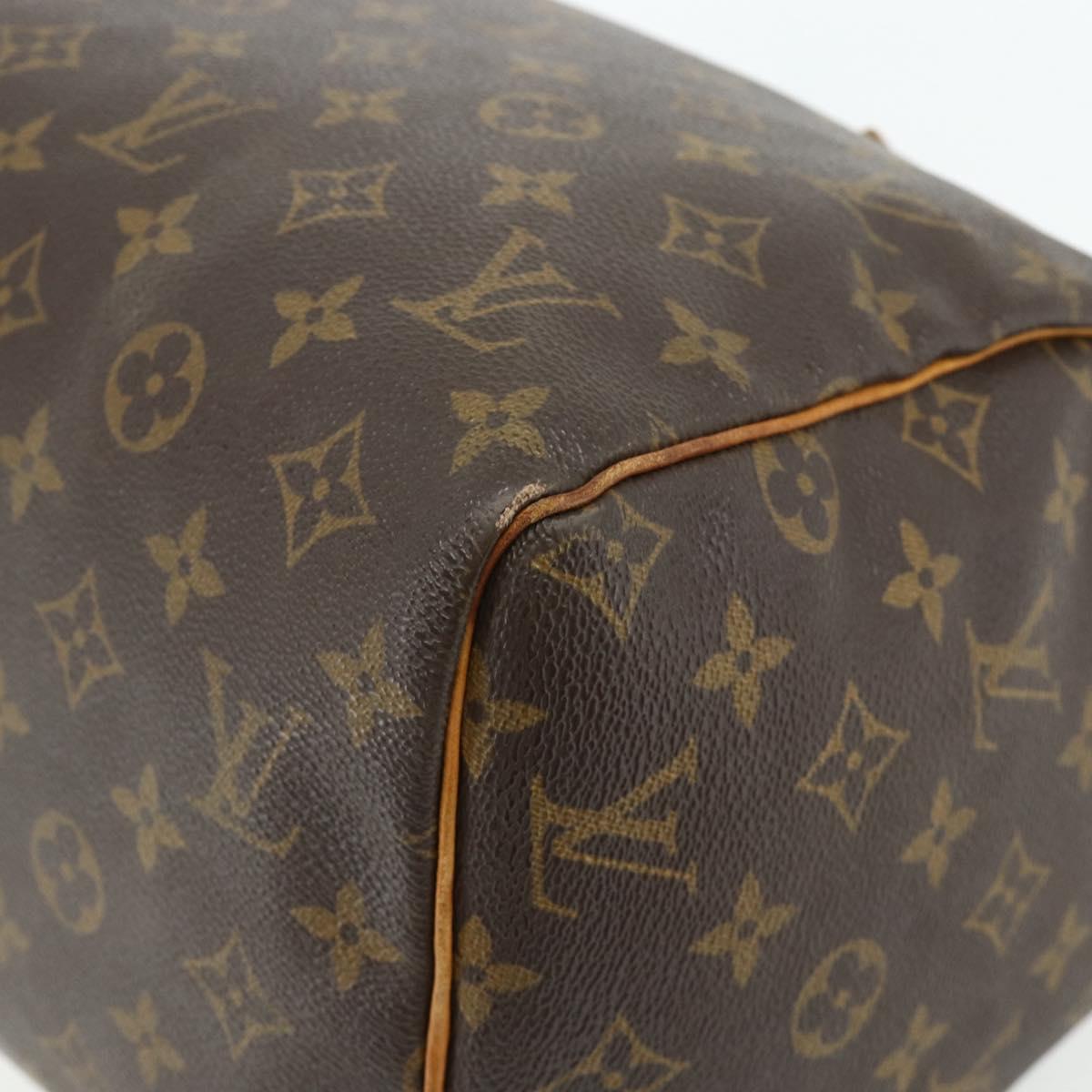 LOUIS VUITTON Monogram Speedy 30 Hand Bag M41526 LV Auth 179245A