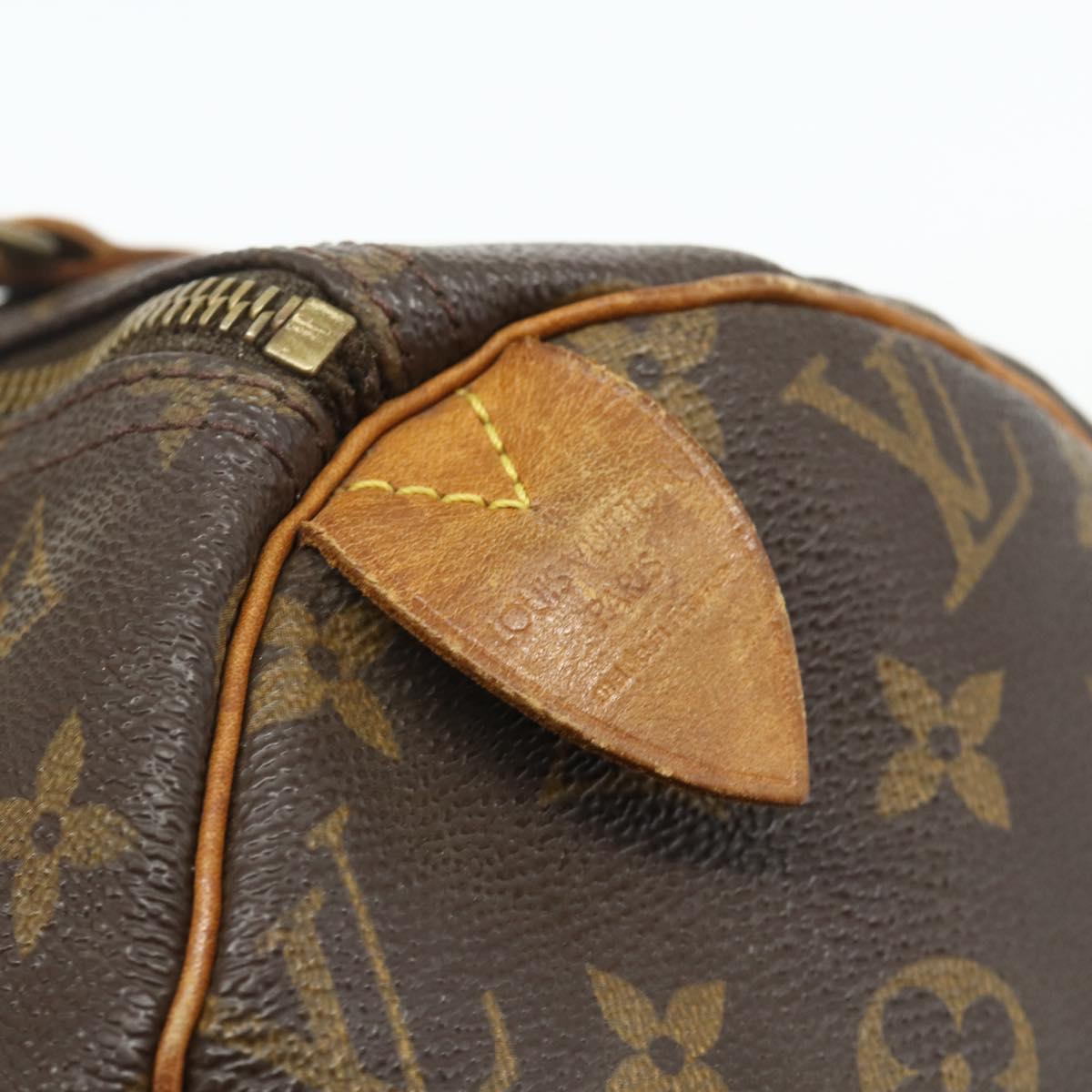 LOUIS VUITTON Monogram Speedy 30 Hand Bag M41526 LV Auth 179245A