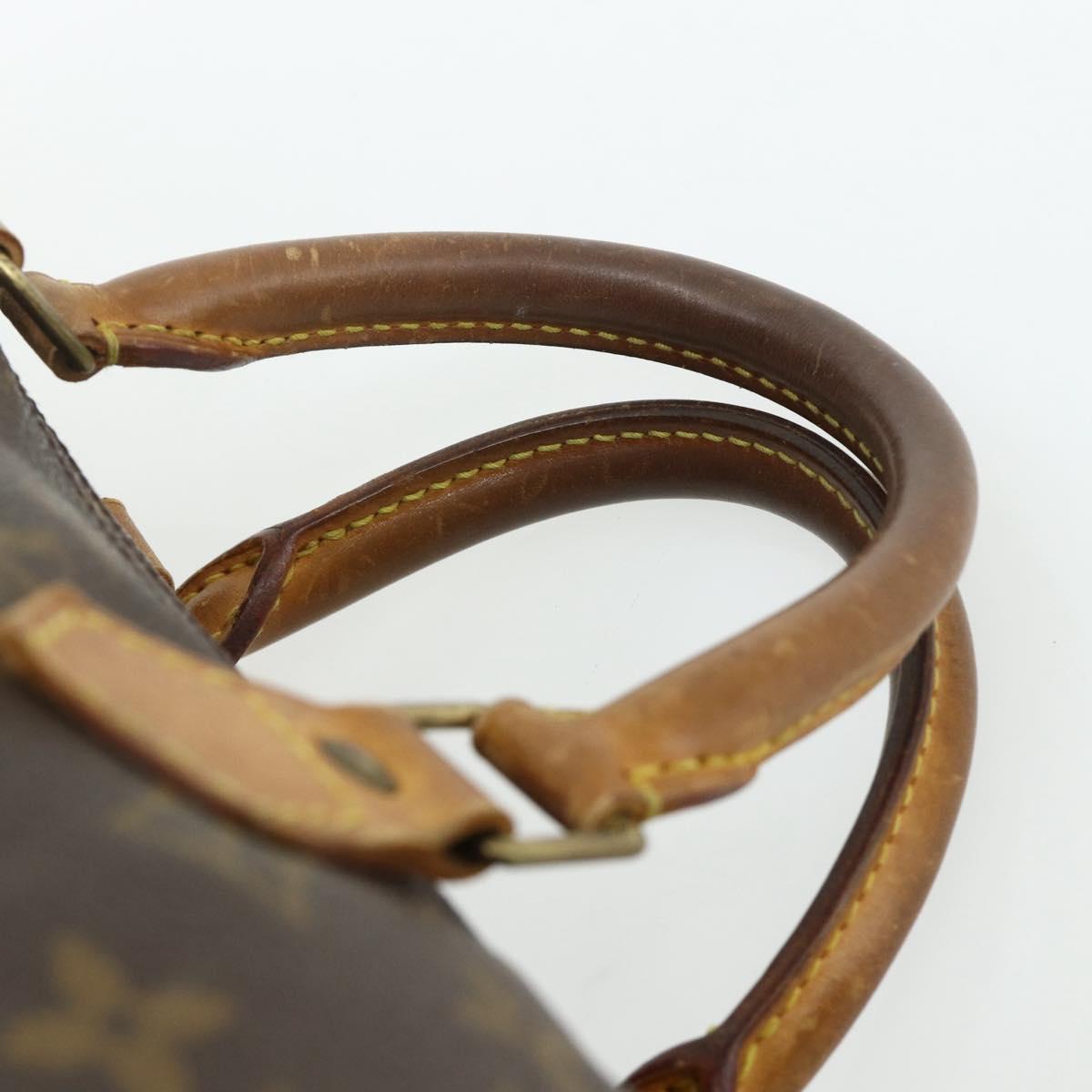 LOUIS VUITTON Monogram Speedy 30 Hand Bag M41526 LV Auth 179245A