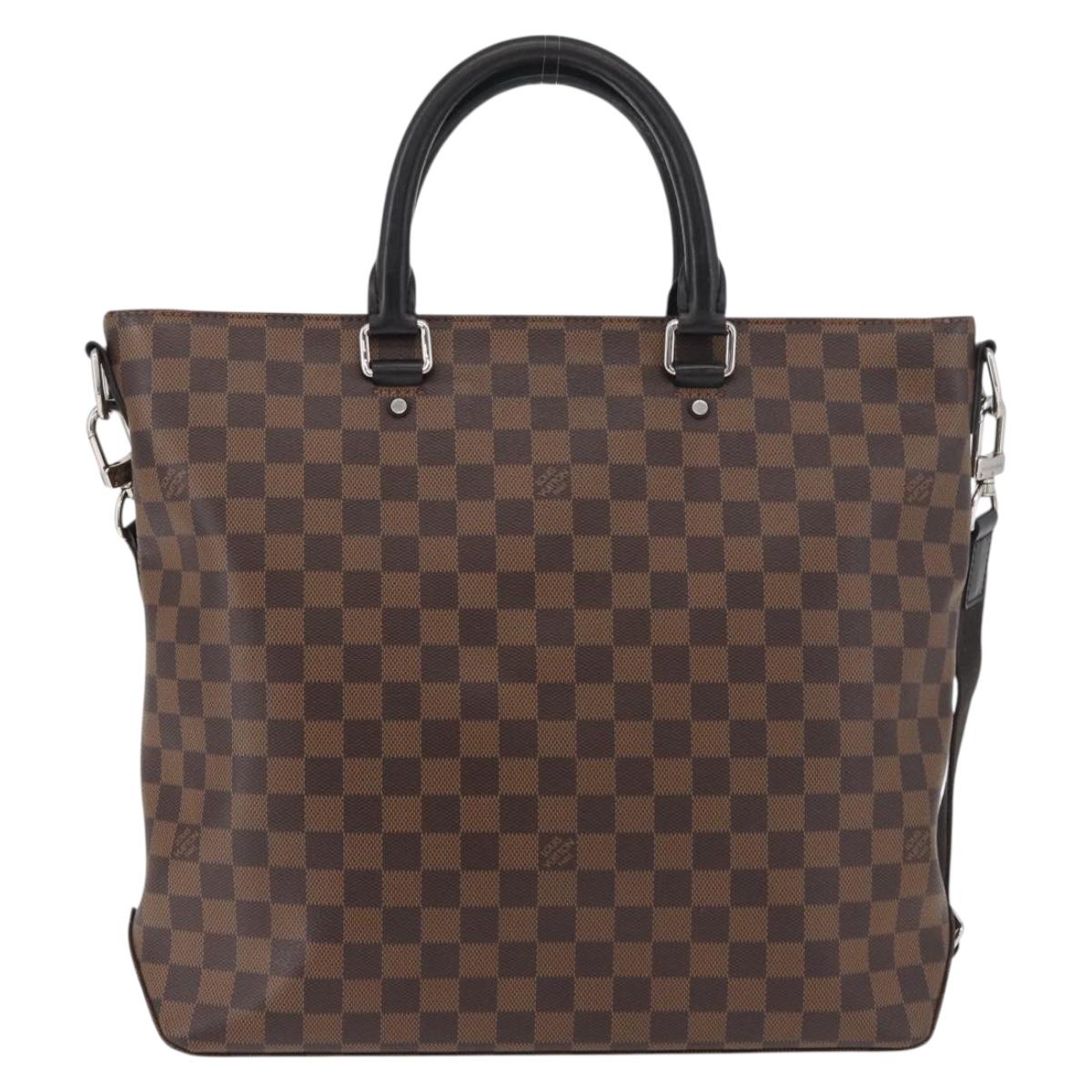 LOUIS VUITTON Damier Ebene jake tote Tote Bag N41559 LV Auth 179270A