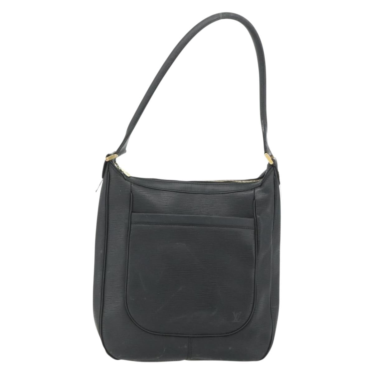 LOUIS VUITTON Epi Mazzie Shoulder Bag Black M58972 LV Auth 179293