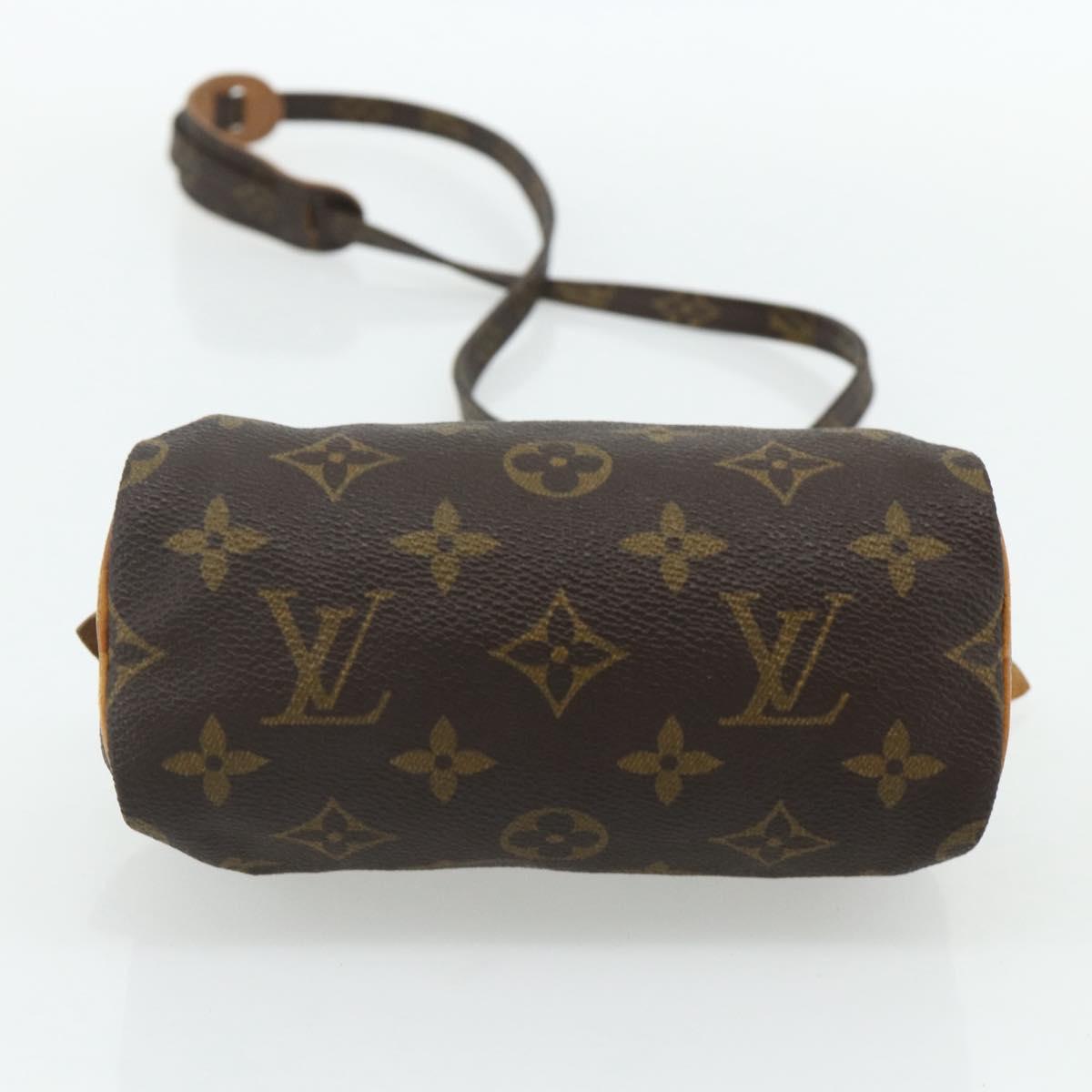 LOUIS VUITTON Monogram Mini Speedy Hand Bag M41534 LV Auth 179297A