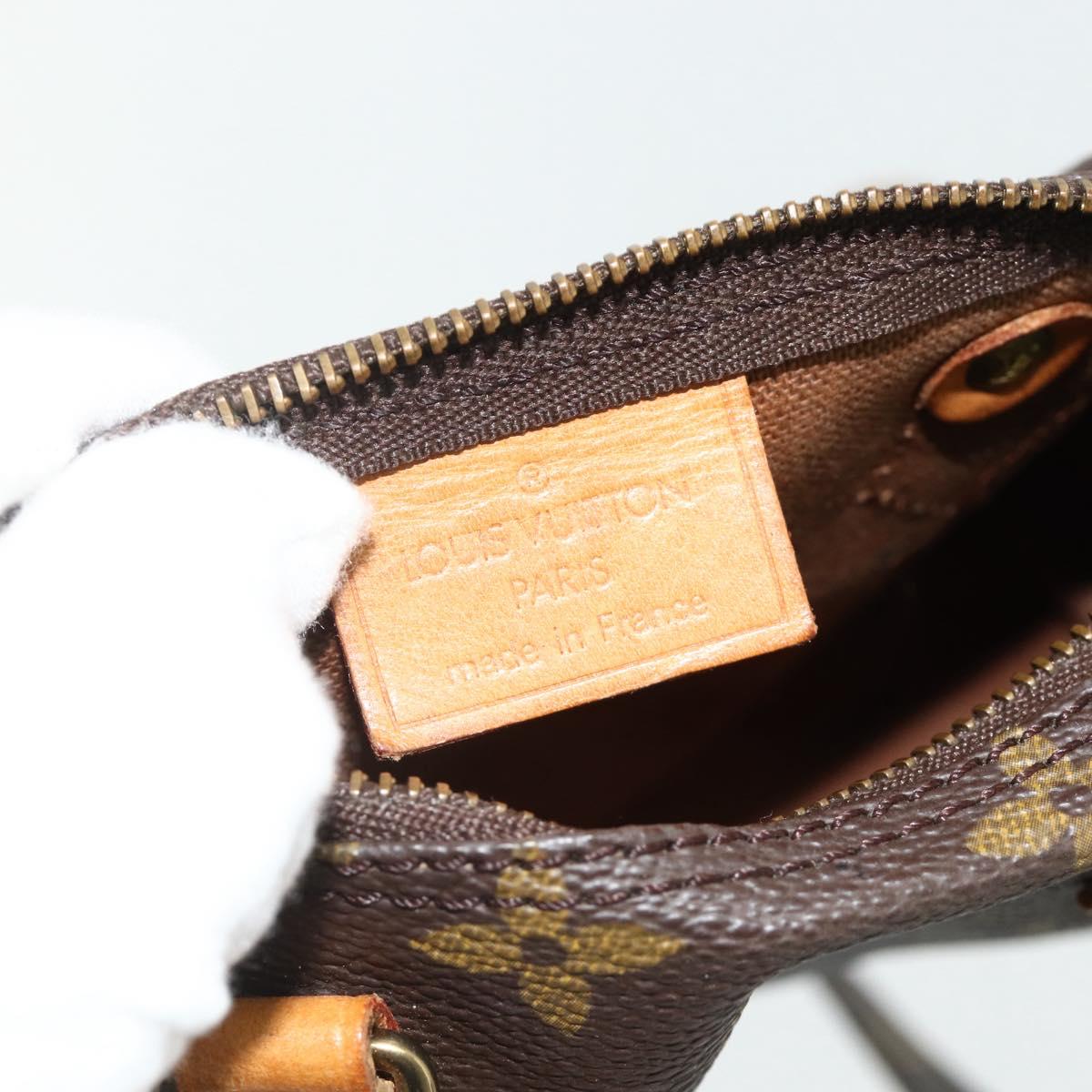 LOUIS VUITTON Monogram Mini Speedy Hand Bag M41534 LV Auth 179297A