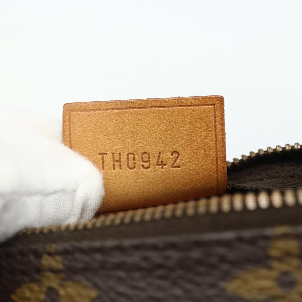 LOUIS VUITTON Monogram Mini Speedy Hand Bag M41534 LV Auth 179297A