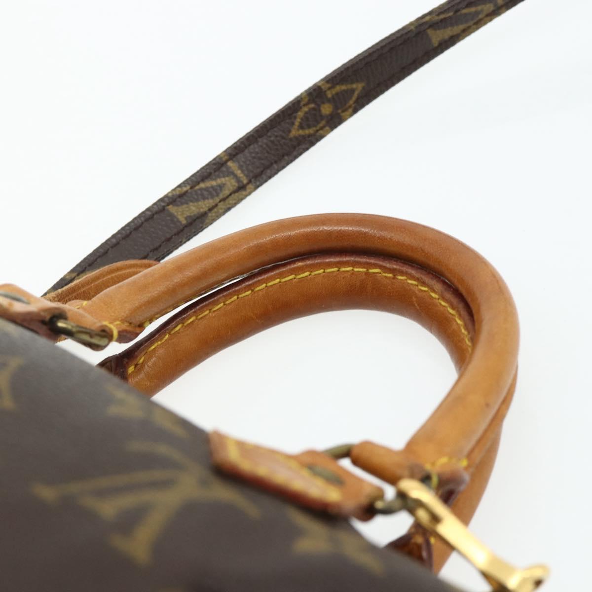 LOUIS VUITTON Monogram Mini Speedy Hand Bag M41534 LV Auth 179297A