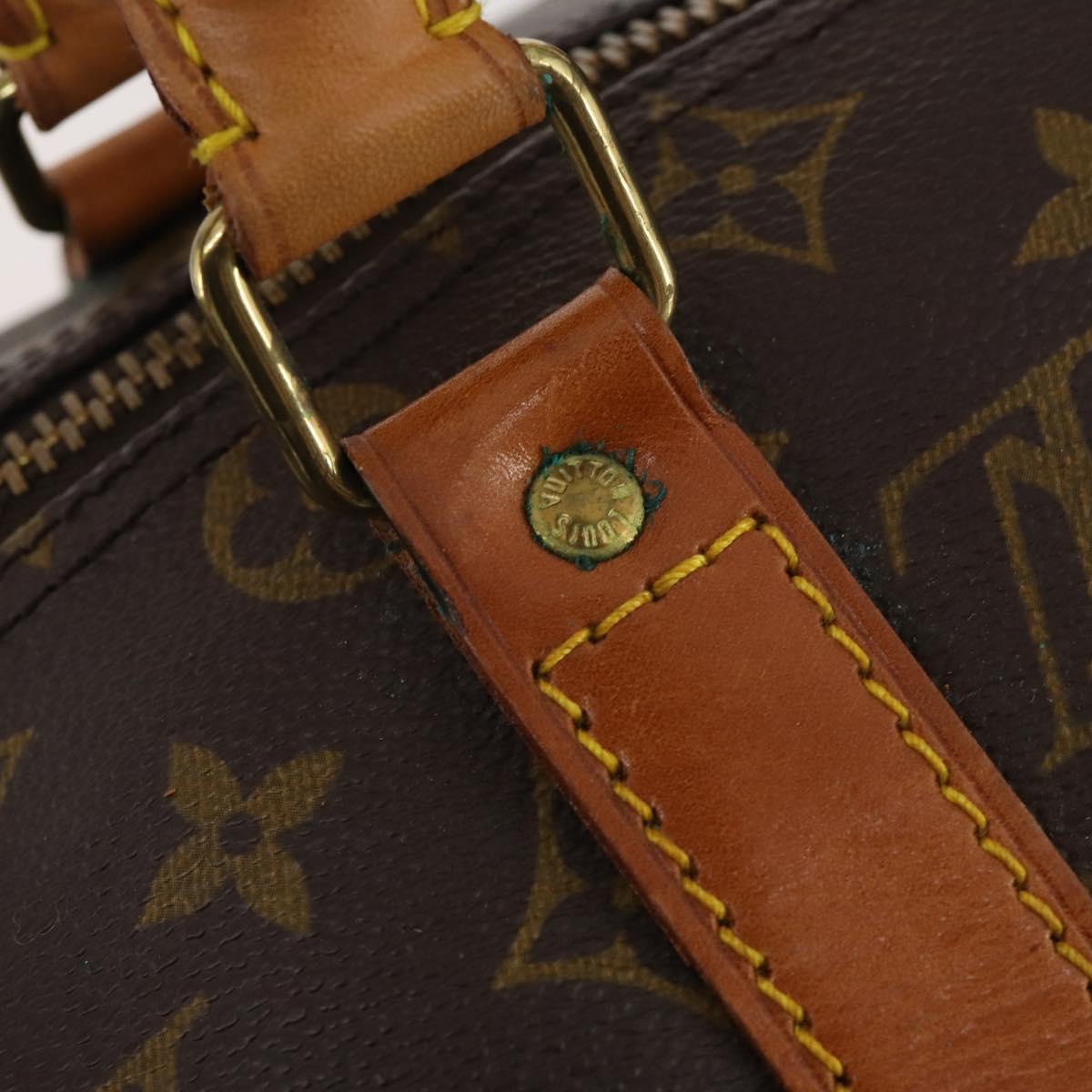 LOUIS VUITTON Monogram Keepall 50 Boston Bag M41426 LV Auth 179299A