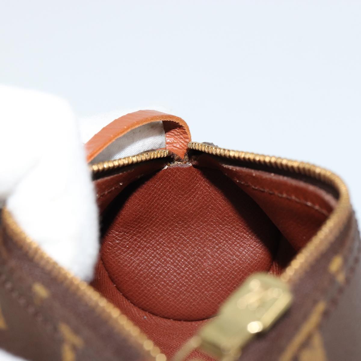 LOUIS VUITTON Monogram Papillon Pouch LV Auth 179300A