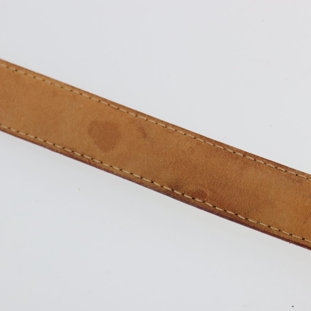 LOUIS VUITTON Monogram Multicolor Ceinture Care Belt White M9272W LV Auth 179316