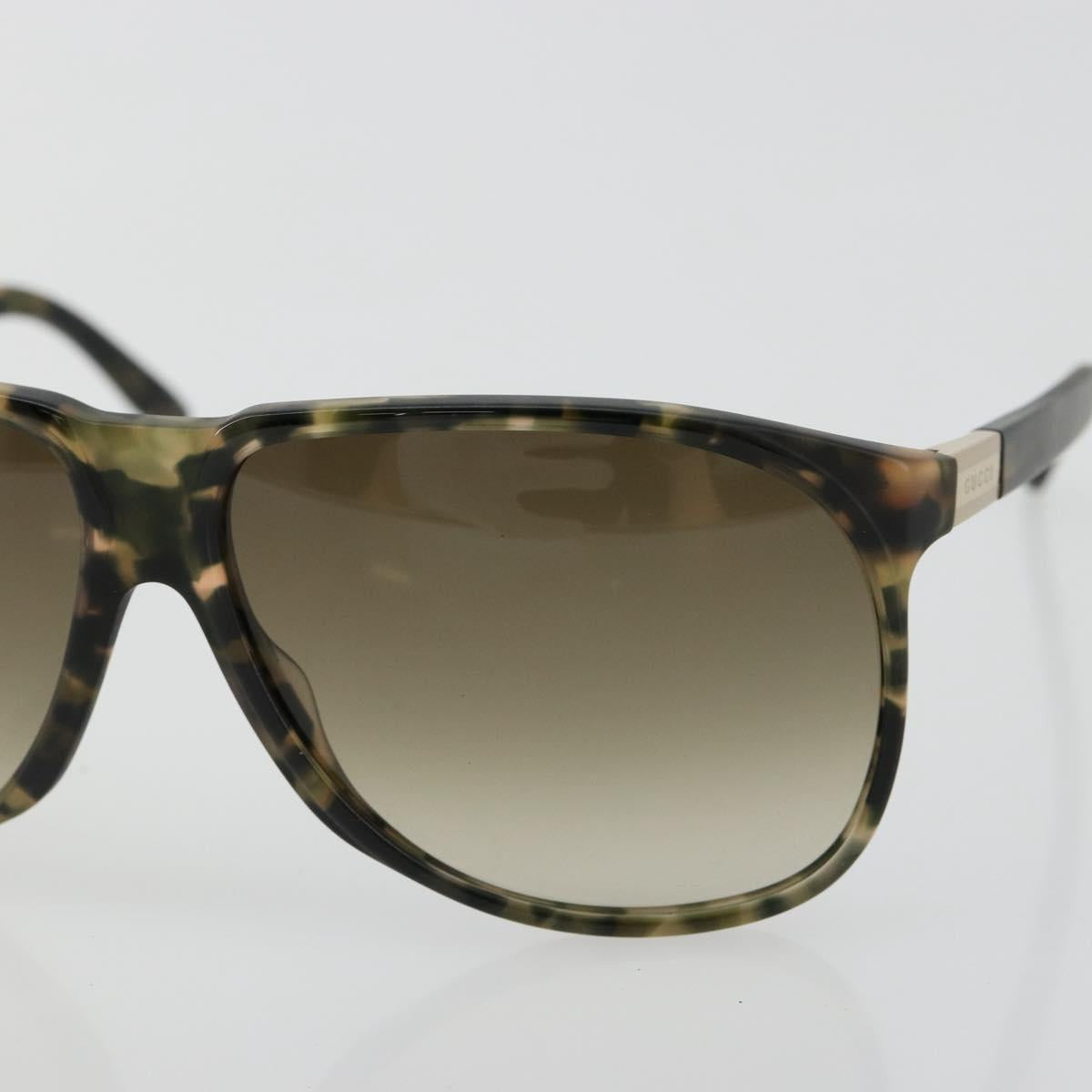 GUCCI Sunglasses plastic Brown Auth 179325A