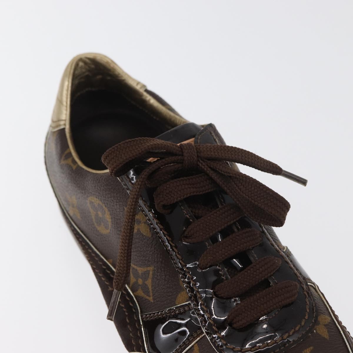 LOUIS VUITTON Monogram Loafers LV Auth 179327A
