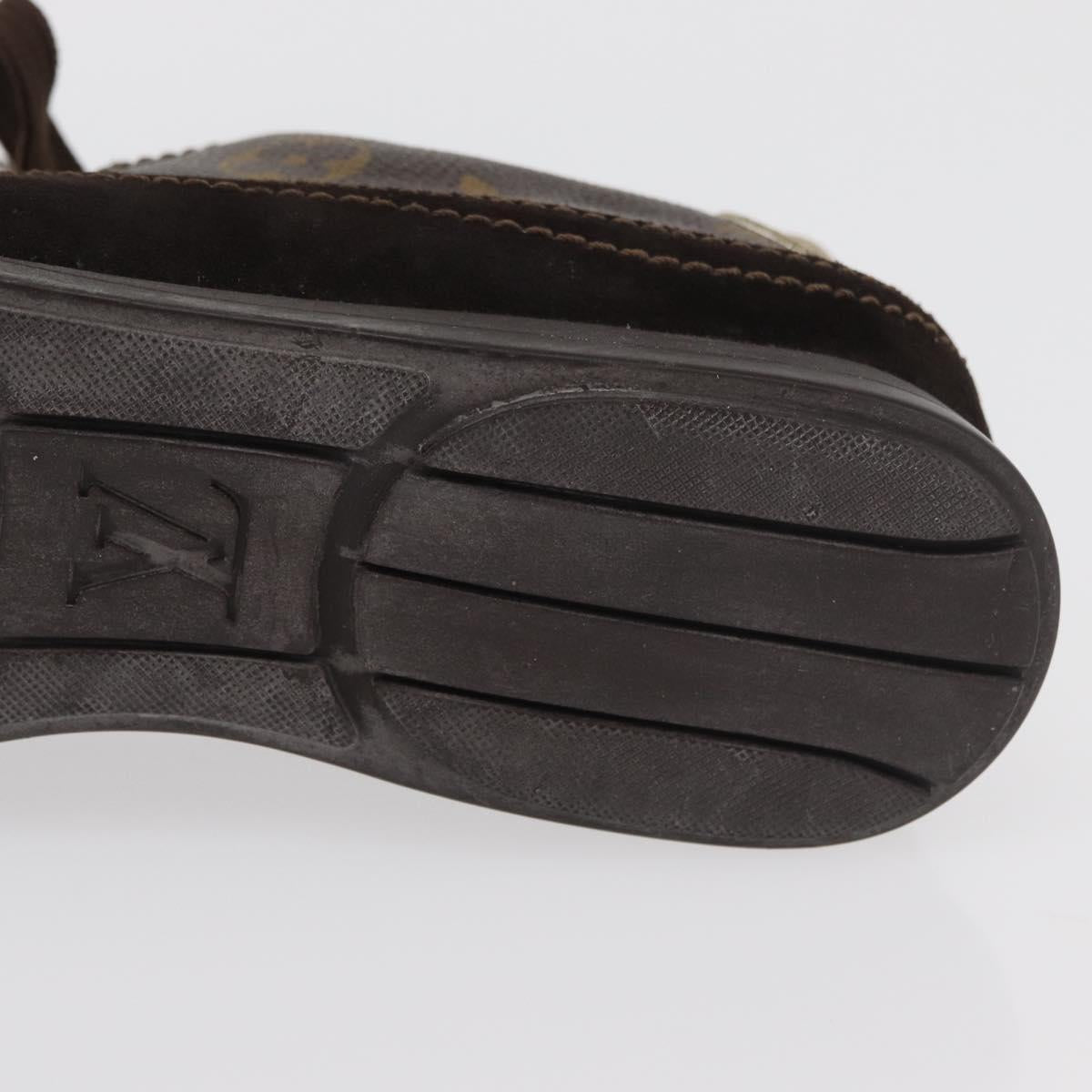 LOUIS VUITTON Monogram Loafers LV Auth 179327A