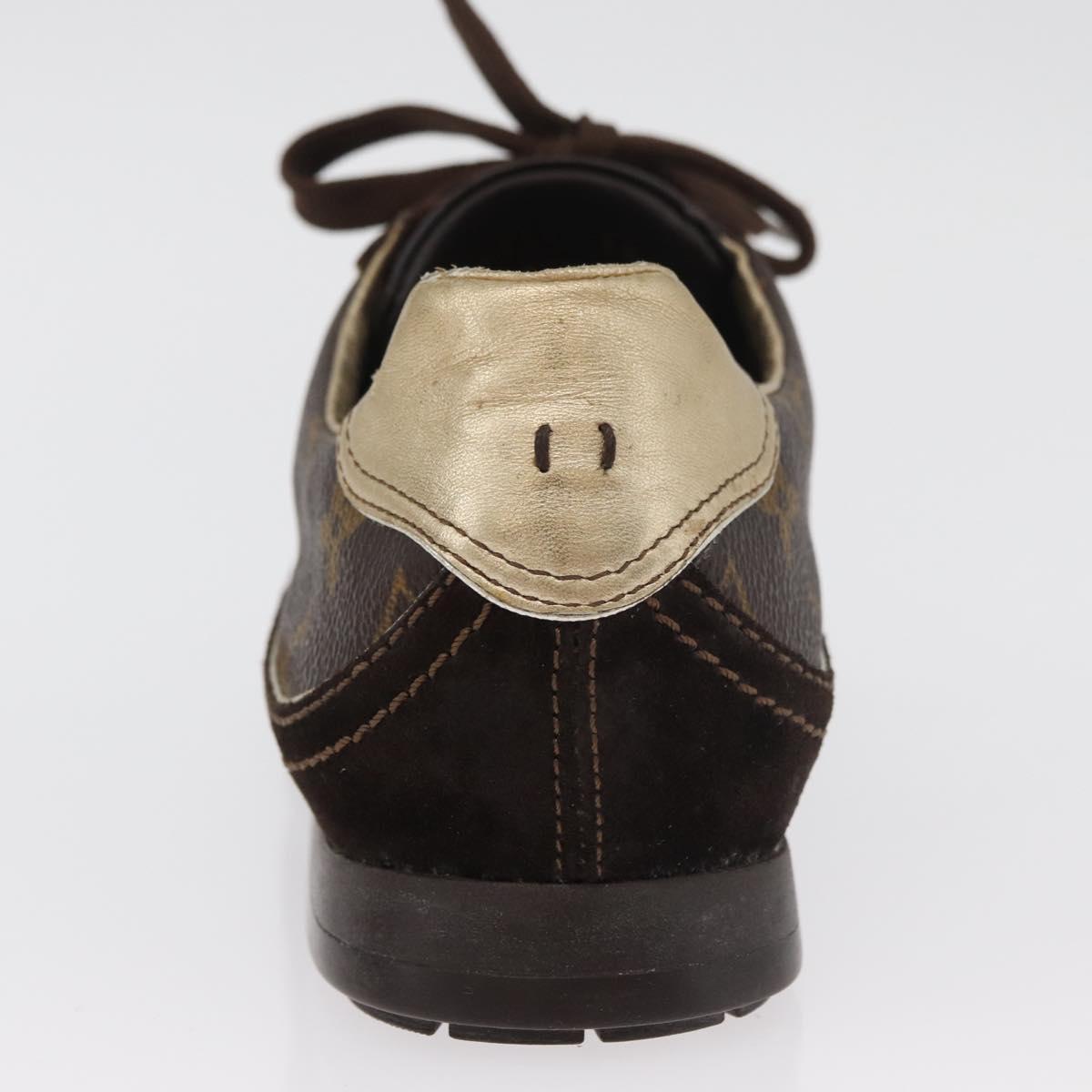 LOUIS VUITTON Monogram Loafers LV Auth 179327A