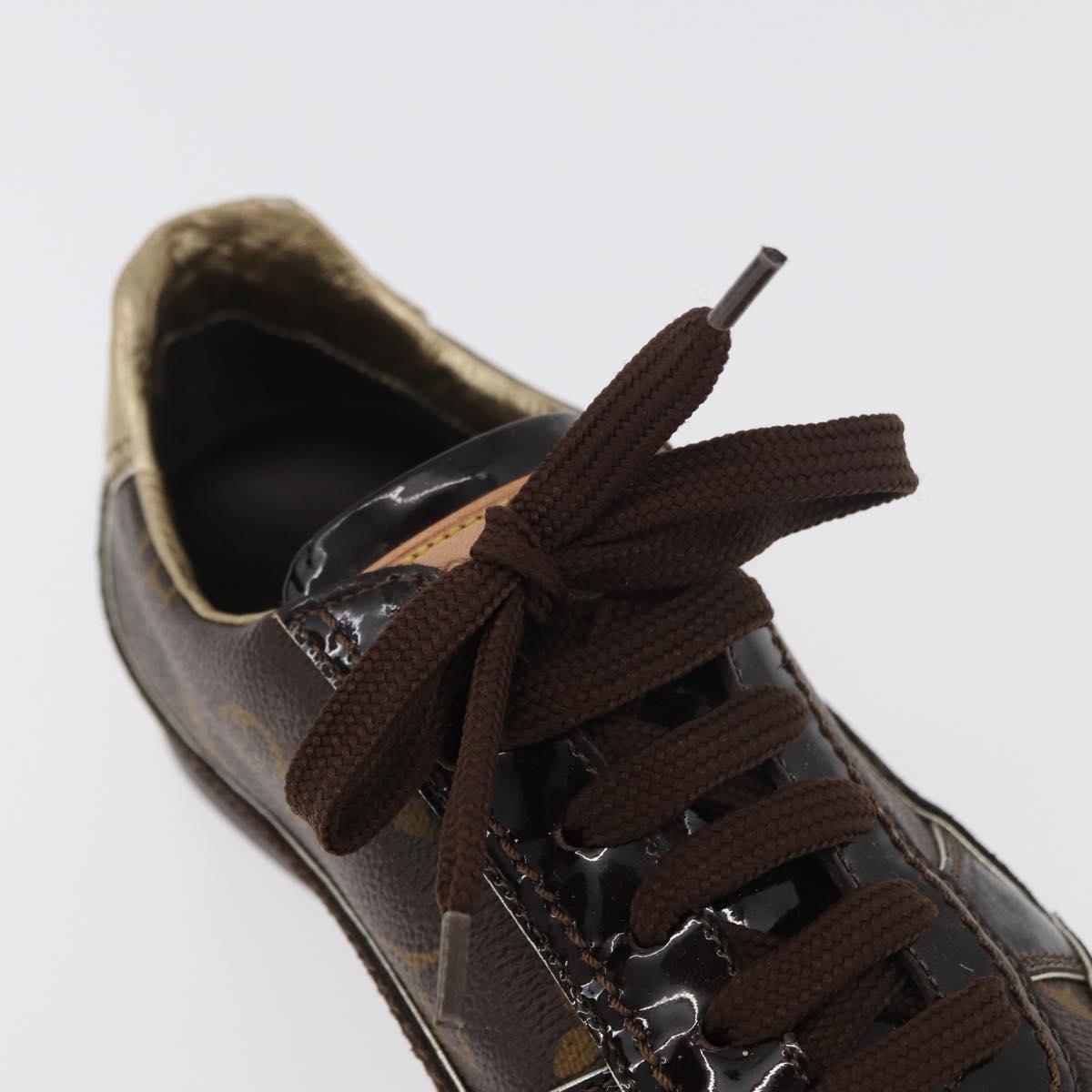 LOUIS VUITTON Monogram Loafers LV Auth 179327A