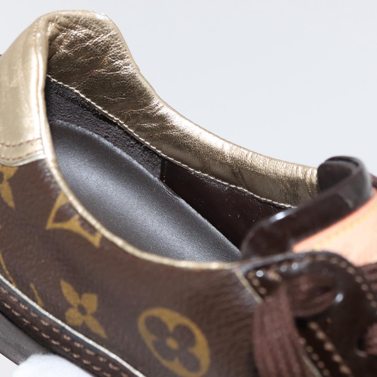 LOUIS VUITTON Monogram Loafers LV Auth 179327A