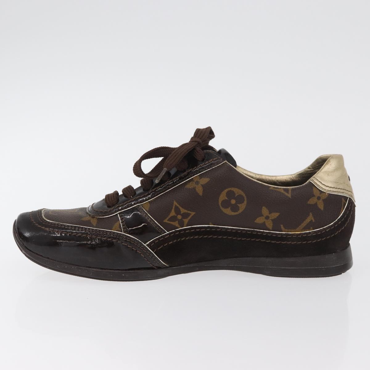 LOUIS VUITTON Monogram Loafers LV Auth 179327A