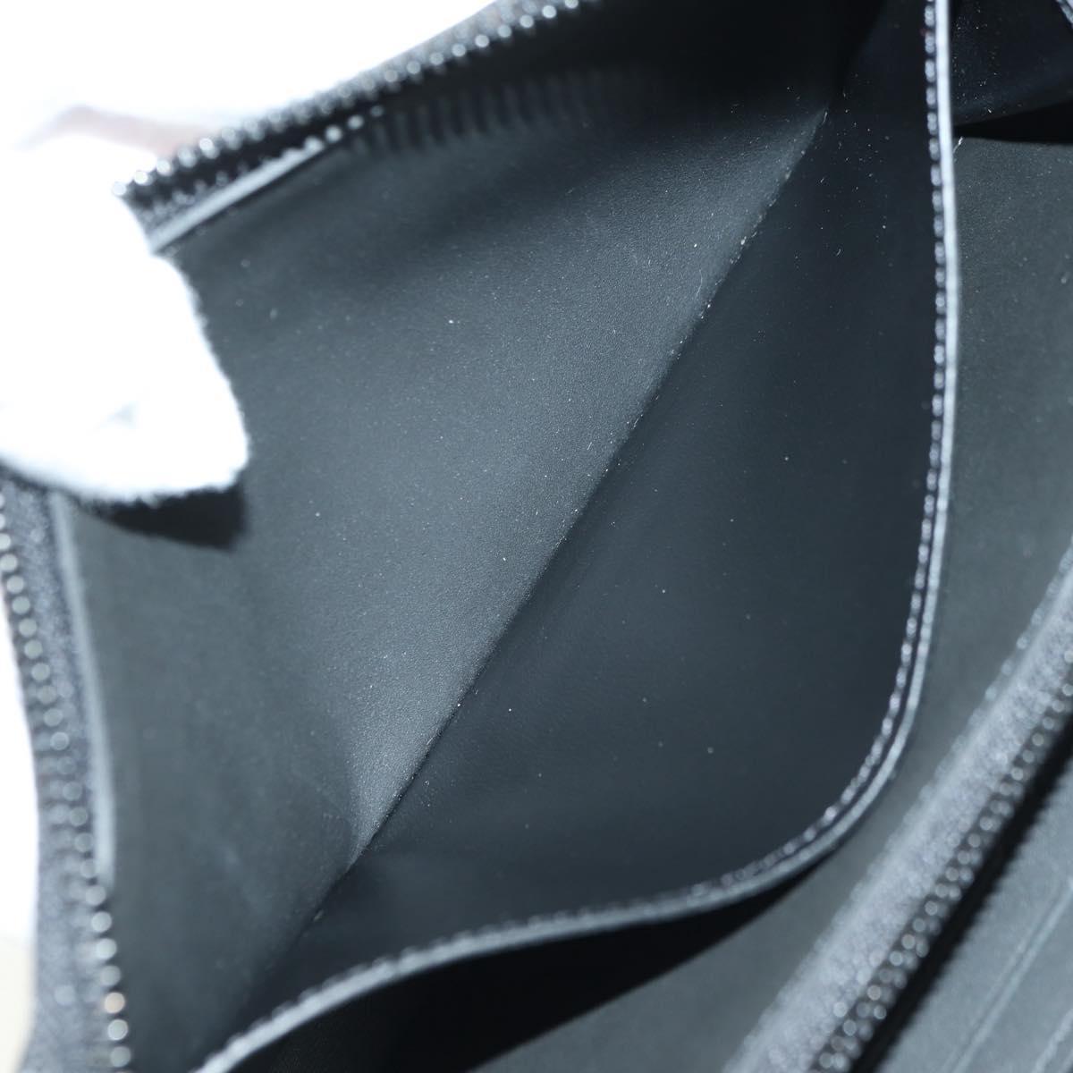 LOUIS VUITTON Empreinte Zippy Wallet Horizontal Wallet Black M11721 Auth 179337M