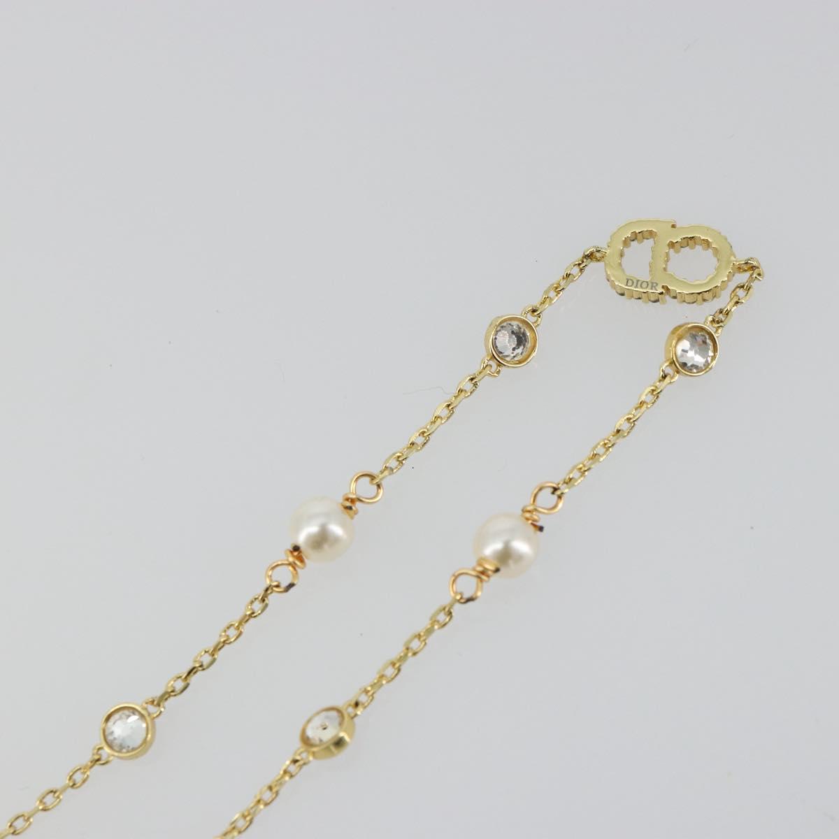 Christian Dior Bracelet metal Gold Auth 179358A