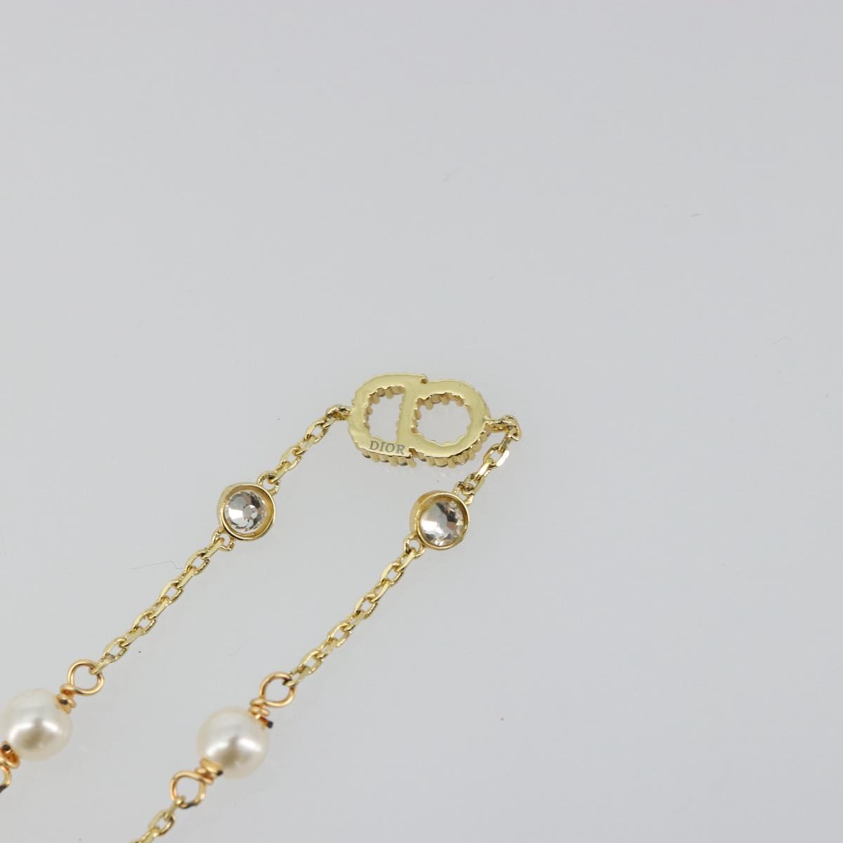 Christian Dior Bracelet metal Gold Auth 179358A