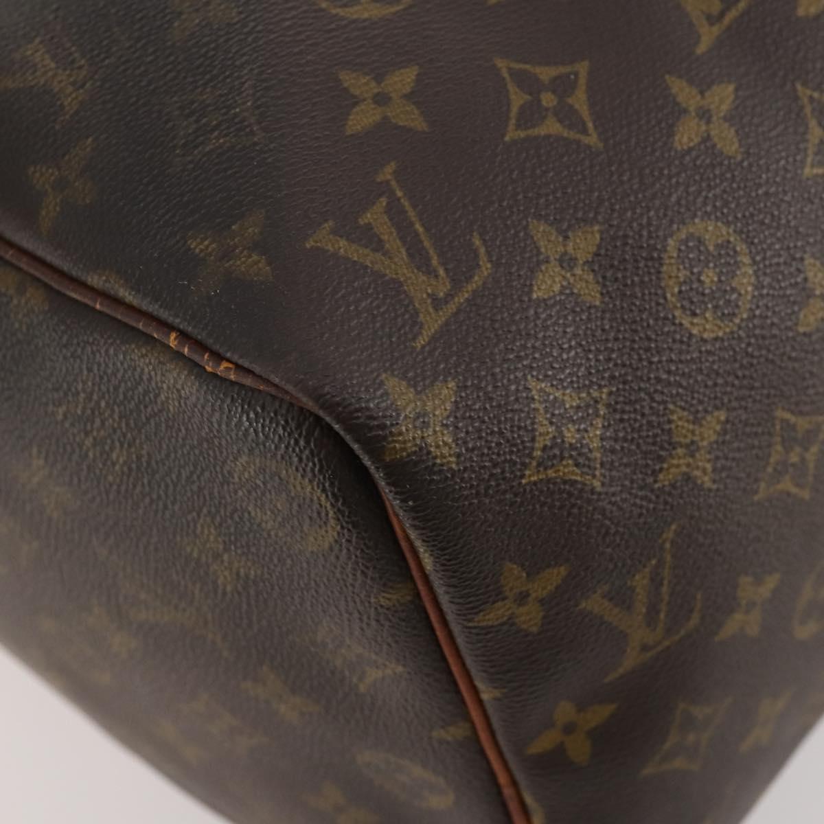 LOUIS VUITTON Monogram Keepall 45 Boston Bag M41428 LV Auth 179405