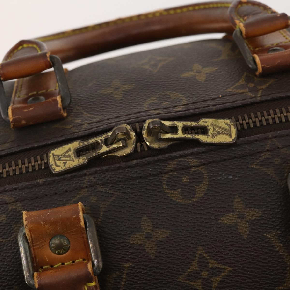 LOUIS VUITTON Monogram Keepall 45 Boston Bag M41428 LV Auth 179405