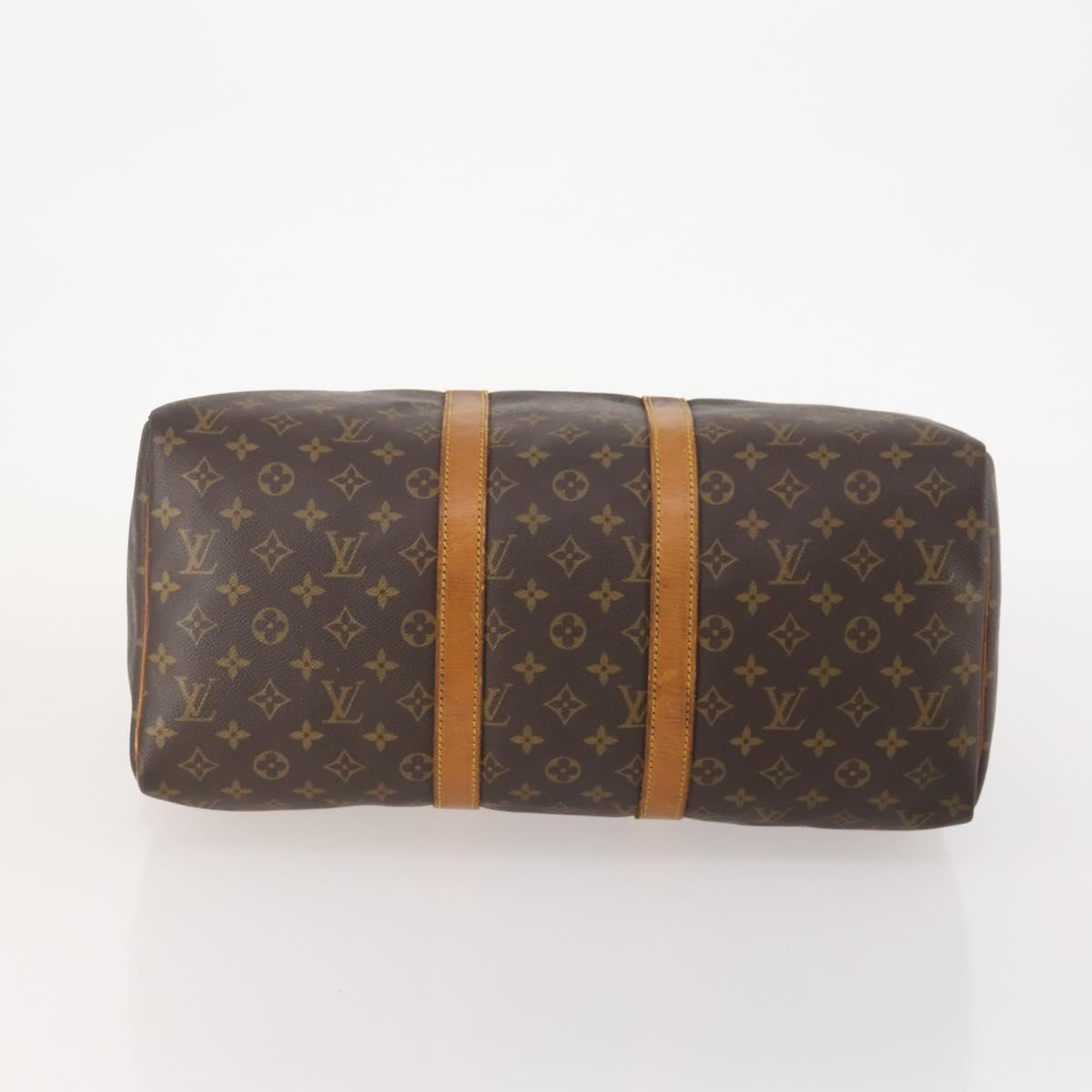 LOUIS VUITTON Monogram Keepall 45 Boston Bag M41428 LV Auth 179405
