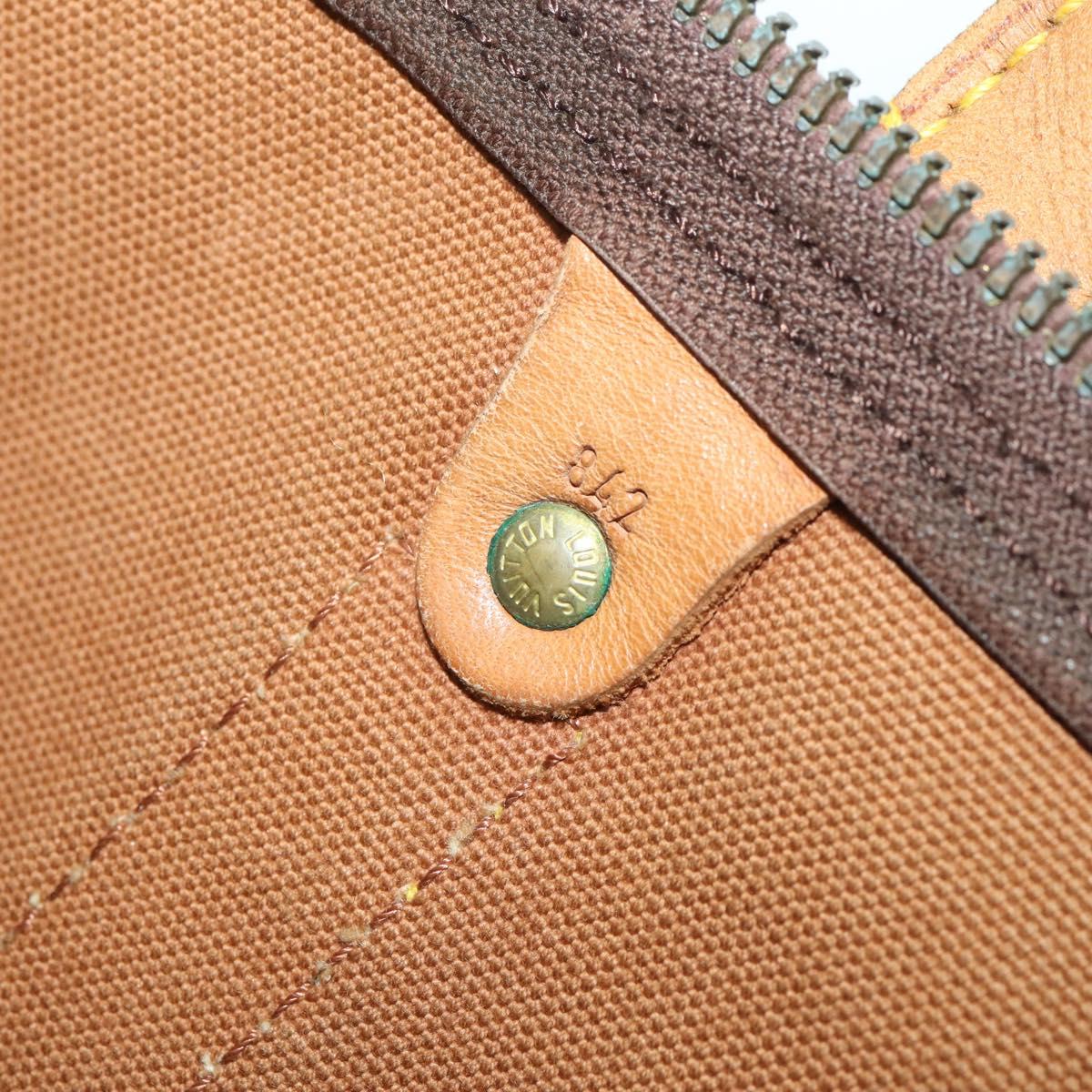 LOUIS VUITTON Monogram Keepall 50 Boston Bag M41426 LV Auth 179406