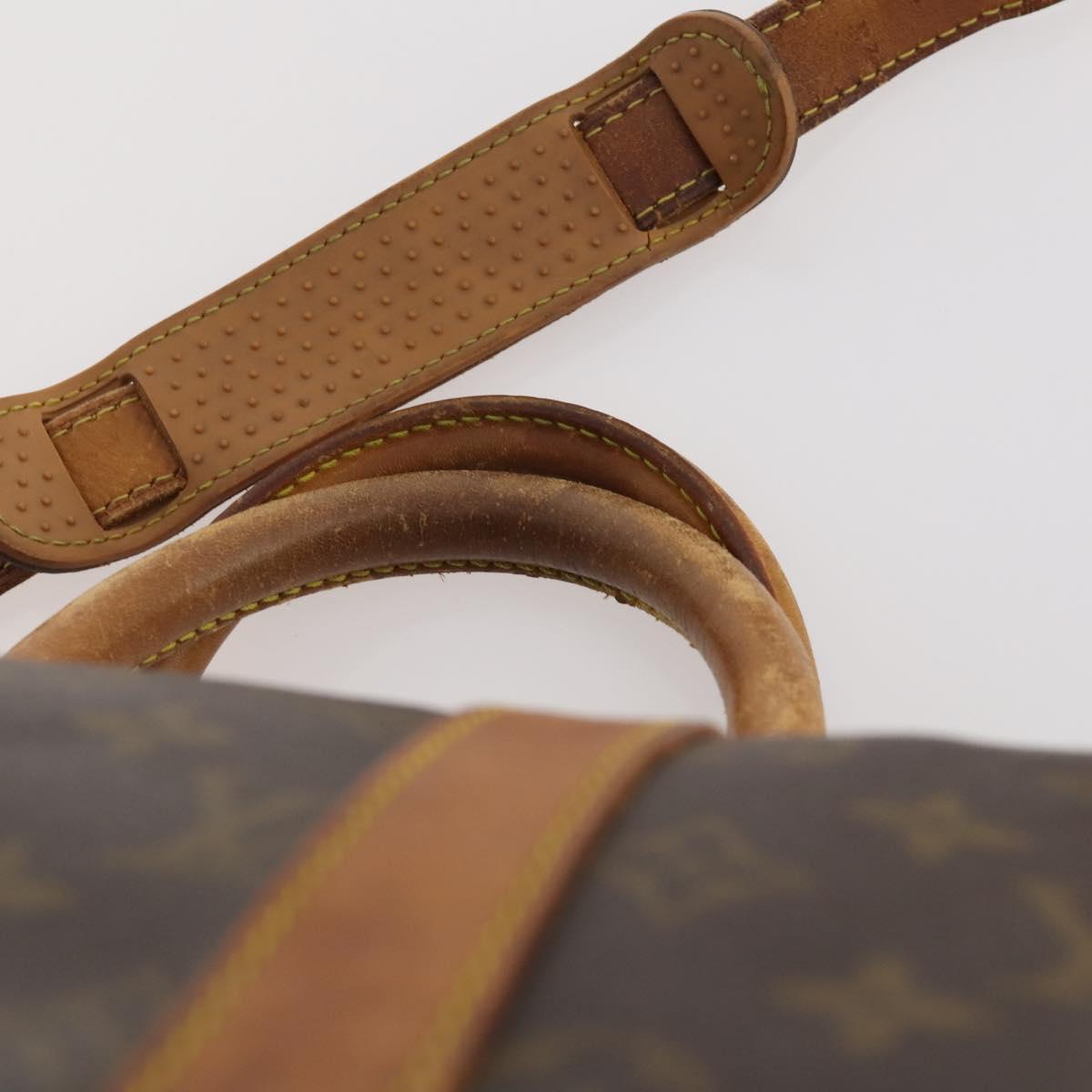 LOUIS VUITTON Monogram Keepall Bandouliere 45 Boston Bag M41418 LV Auth 179409