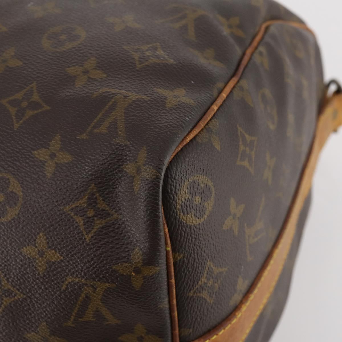 LOUIS VUITTON Monogram Keepall Bandouliere 45 Boston Bag M41418 LV Auth 179409