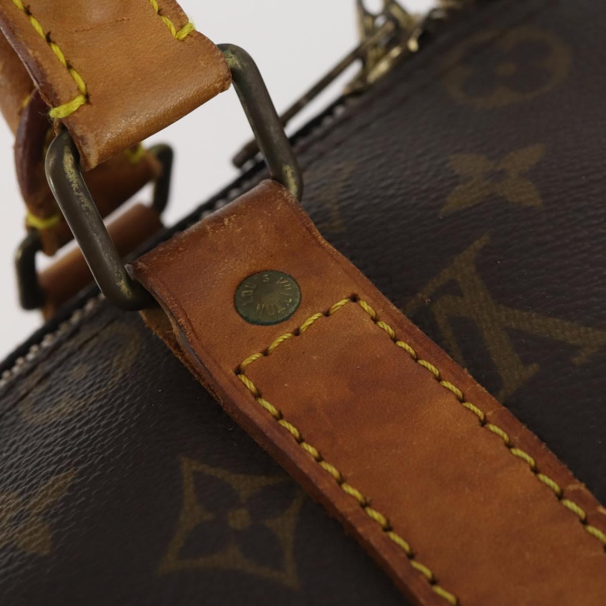 LOUIS VUITTON Monogram Keepall Bandouliere 45 Boston Bag M41418 LV Auth 179409