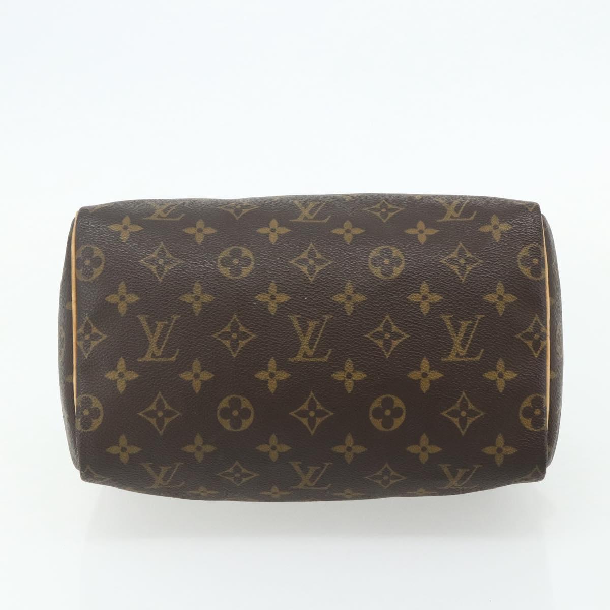 LOUIS VUITTON Monogram Speedy 25 Hand Bag M41528 LV Auth 179416A