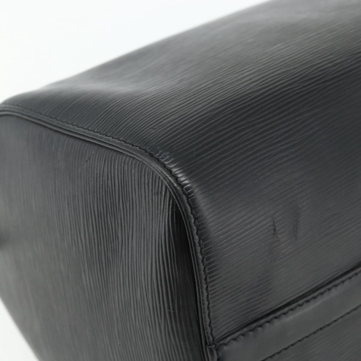 LOUIS VUITTON Epi Speedy 30 Hand Bag Noir Black M43002 LV Auth 179434A