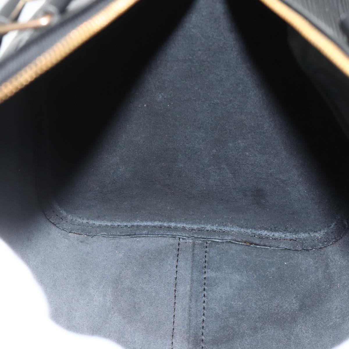 LOUIS VUITTON Epi Speedy 30 Hand Bag Noir Black M43002 LV Auth 179434A