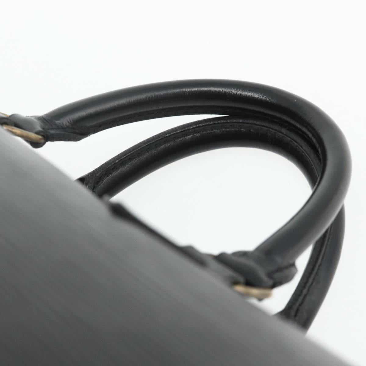 LOUIS VUITTON Epi Speedy 30 Hand Bag Noir Black M43002 LV Auth 179434A