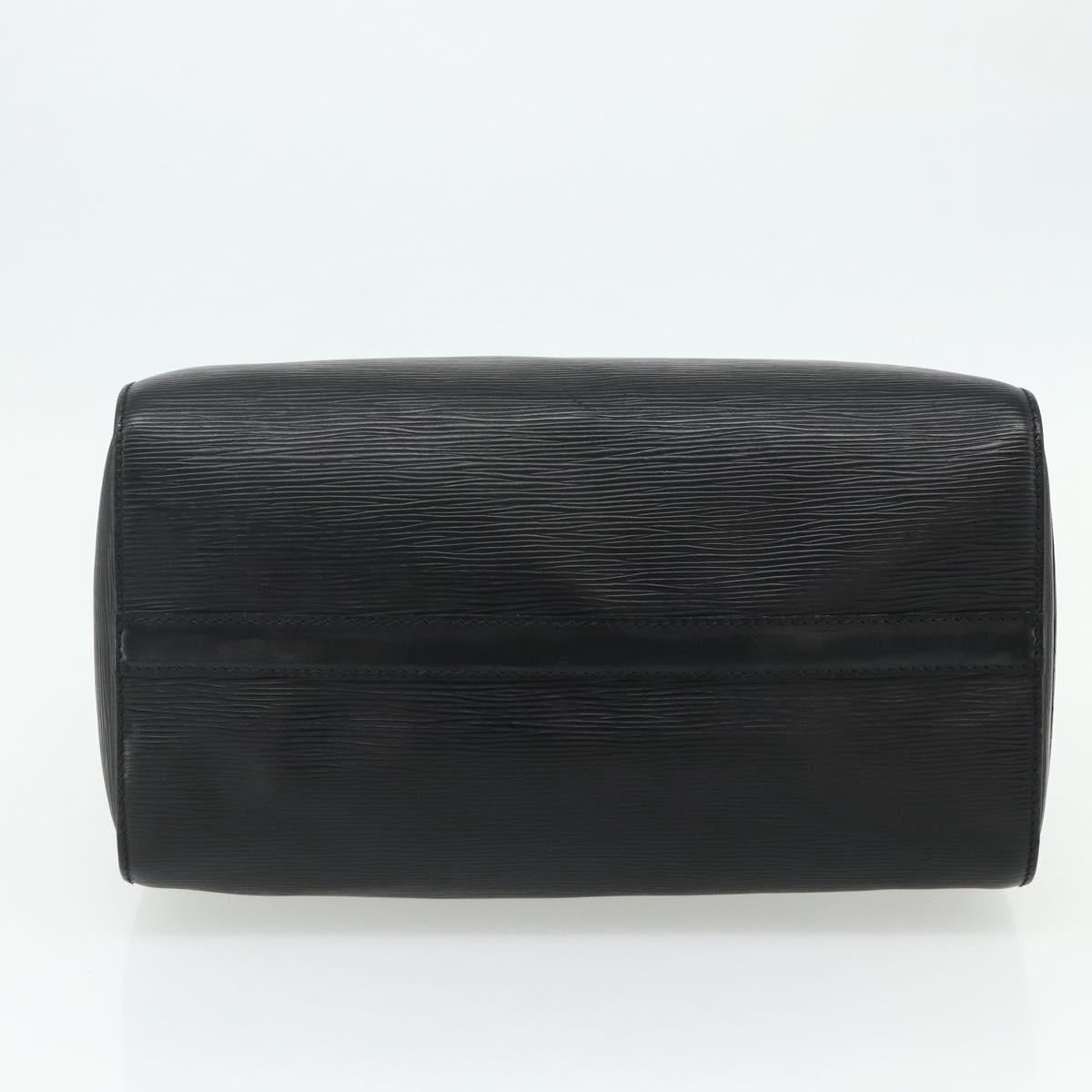 LOUIS VUITTON Epi Speedy 30 Hand Bag Noir Black M43002 LV Auth 179434A