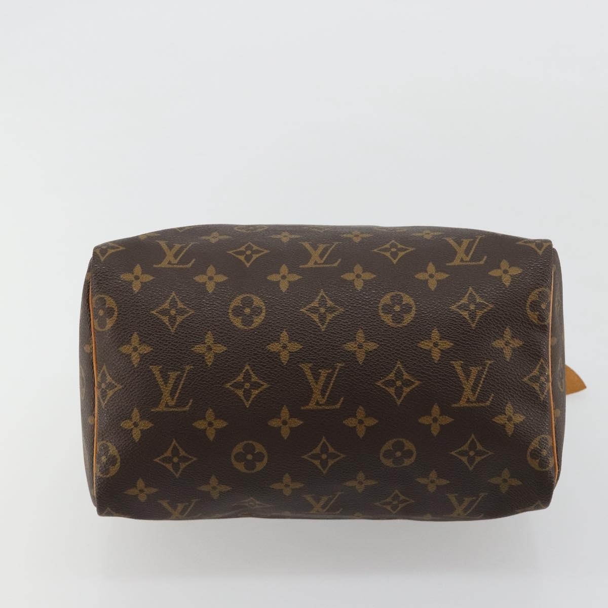 LOUIS VUITTON Monogram Speedy 25 Hand Bag M41528 LV Auth 179455A