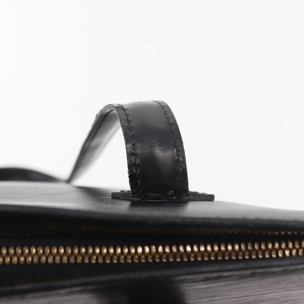 LOUIS VUITTON Epi Lussac Shoulder Bag Black M52282 LV Auth 179463