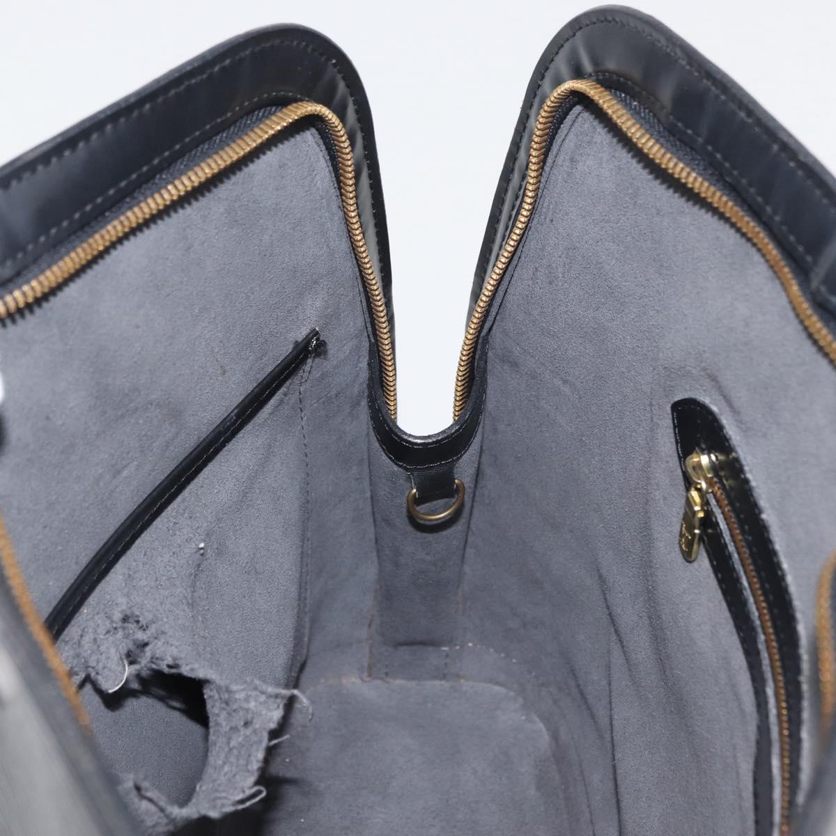 LOUIS VUITTON Epi Lussac Shoulder Bag Black M52282 LV Auth 179463