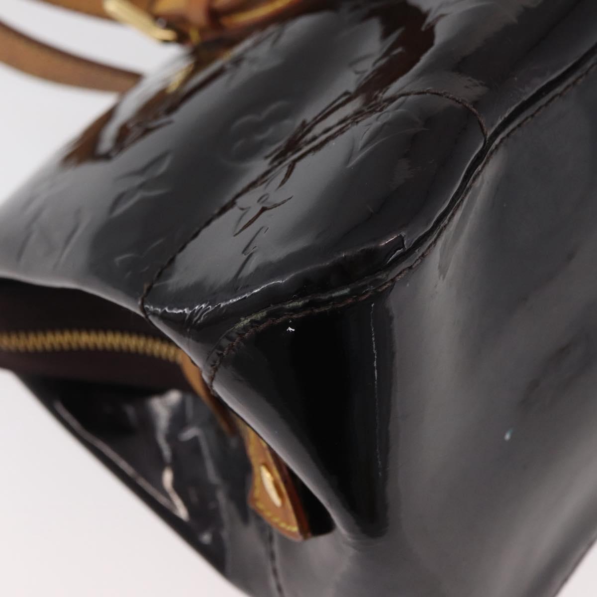 LOUIS VUITTON Monogram Vernis Rosewood Avenue Bag Amarante M93510 Auth 179465