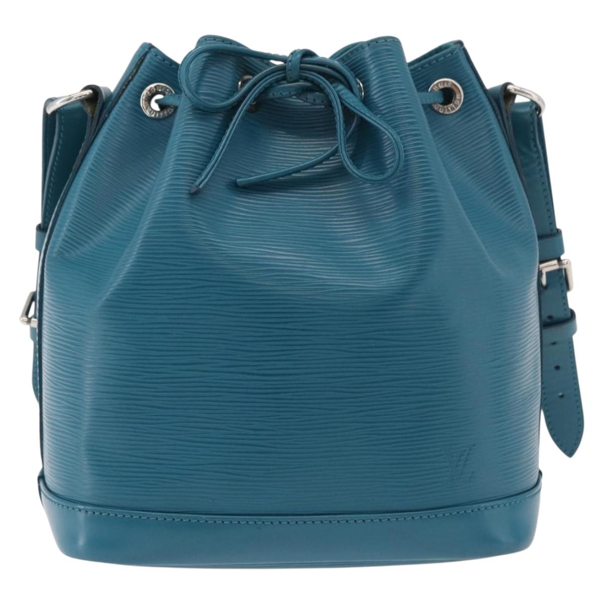 LOUIS VUITTON Epi Noe BB Shoulder Bag Cyan M40846 LV Auth 179466A