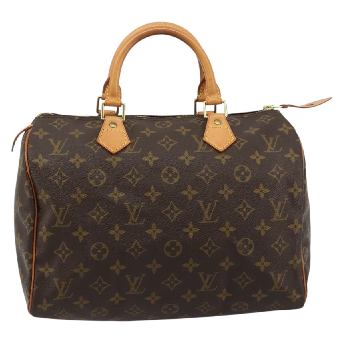 LOUIS VUITTON Monogram Speedy 30 Hand Bag M41526 LV Auth 179480A