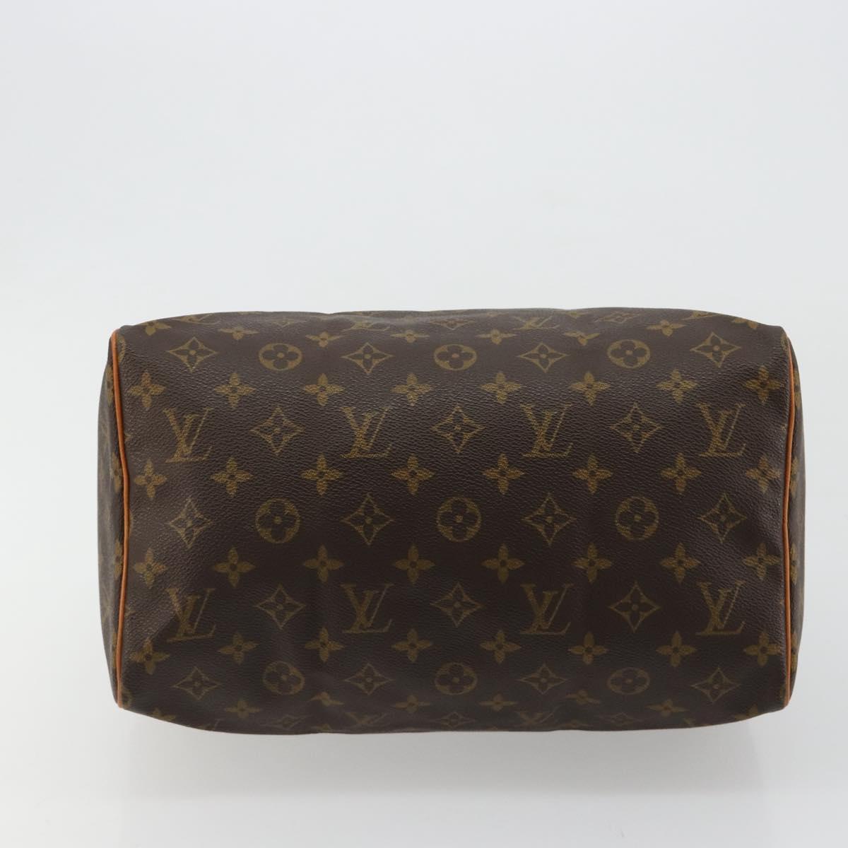 LOUIS VUITTON Monogram Speedy 30 Hand Bag M41526 LV Auth 179480A